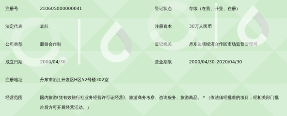丹东金海岸旅行社